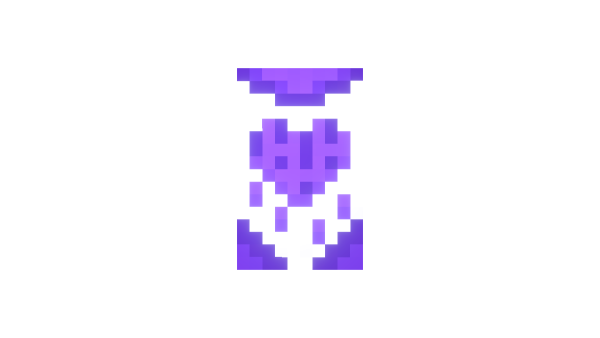 Minecraft Purple Heart Cape | Redeemable Code - Image 2